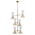 Kichler Phix Foyer Chandelier 12 Light in Champagne Bronze Finish Model: 52568CPZBK