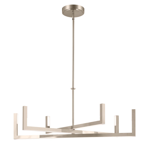 Kichler Priam Chandelier LED in Matte Black Finish Model: 84328MBK
