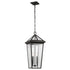 Kichler Regence Outdoor Pendant 2 Light in Black Textured Finish Model: 59130BKT