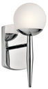Kichler Ridgewood 1 Light Wall Sconce Halogen Model: 45580CH