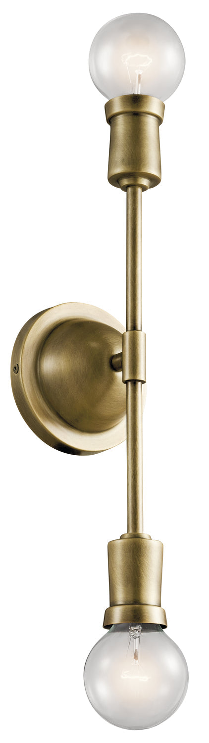 Kichler Ridgewood 2 Light Wall Sconce Model: 43195BK