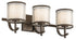 Kichler Ridgewood 3 Light Bath Model: 45451AP