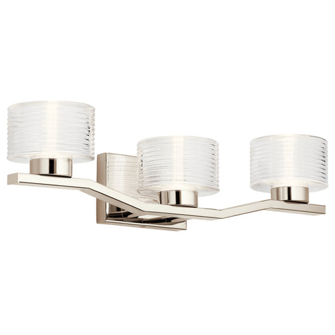 Kichler Ridgewood 3 Light LED Bath Model: 45723PNLED