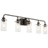 Kichler Ridgewood 5 Light Bath Model: 45461CH