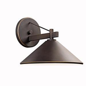 Kichler Ripley 1 Light Indoor Outdoor Wall Model: 49061OZ