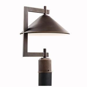 Kichler Ripley 1 Light Outdoor Post Mt Model: 49063OZ