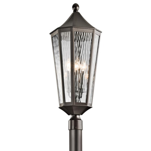 Kichler Rochdale 4 Light Outdoor Post Mt Model: 49516OZ