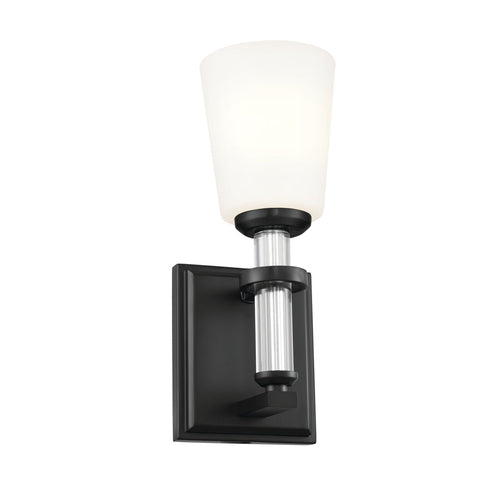 Kichler Rosalind 1 Light Wall Sconce Model: 55145BK