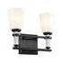 Kichler Rosalind 2 Light Bath Model: 55146BK