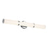 Kichler Rosh 32 Inch Bath Bar Large LED with White Glass in Black Model: 55189BKLED