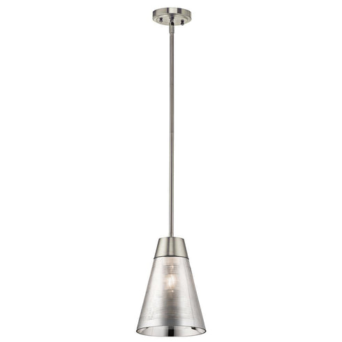 Kichler Rowland 1 Light Mini Pendant Model: 43792NI