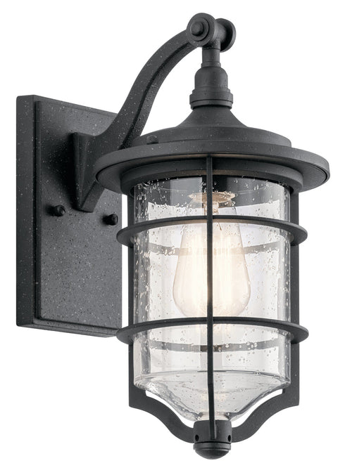 Kichler Royal Marine 1 Light Outdoor Wall Model: 49126DBK