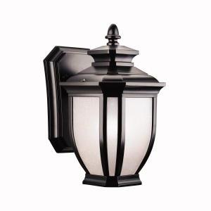 Kichler Salisbury 1 Light Outdoor Wall Model: 9039BK