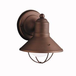 Kichler Seaside 1 Light Outdoor Wall Model: 9021BK