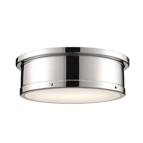 Kichler Serca 3 Light Flush Mount Model: 52541BNB