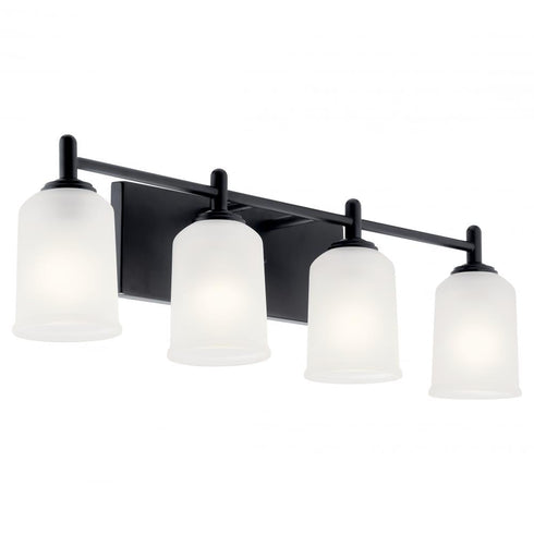 Kichler Shailene 29.5 Inch 4 Light Vanity Light With Model: 45575BK