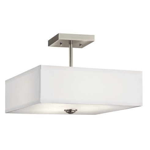 Kichler Shailene 3 Light Semi Flush Model: 43691NI