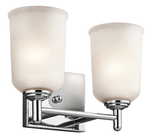 Kichler Shailene Bath 2 Light in Chrome Finish Model: 45573CH