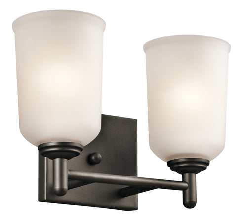 Kichler Shailene Bath 2 Light in Chrome Finish Model: 45573CH