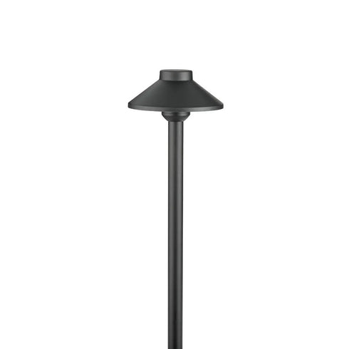 Kichler Stepped Dome Path in Black Brass Finish Model: 15505BKB