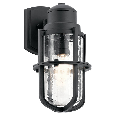 Kichler Suri 1 Light Outdoor Wall Model: 49858BKT