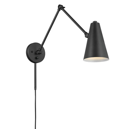 Kichler Sylvia 2 Arm Wall Sconce Black Model: 52486BKB