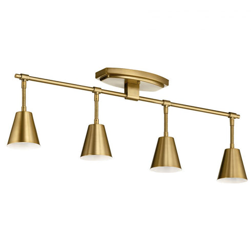 Kichler Sylvia 4 Light Rail Light Model: 52129BK