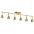 Kichler Sylvia 6 Light Rail Light Model: 52130BK
