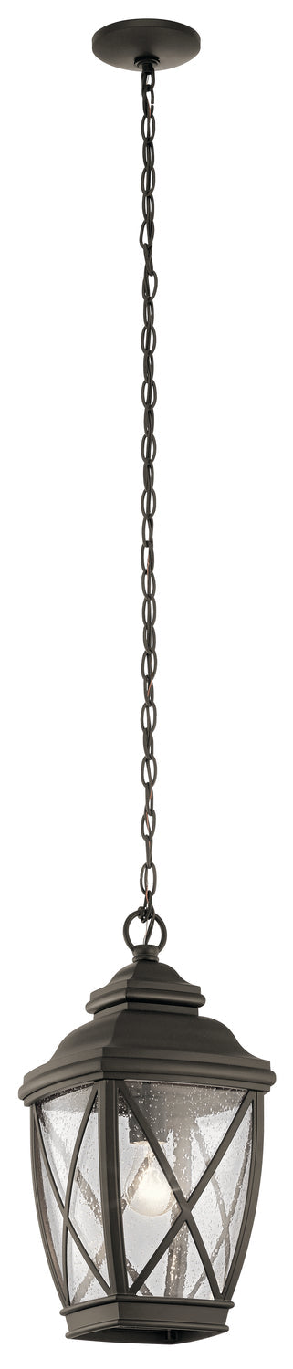 Kichler Tangier 1 Light Outdoor Pendant Model: 49844OZ
