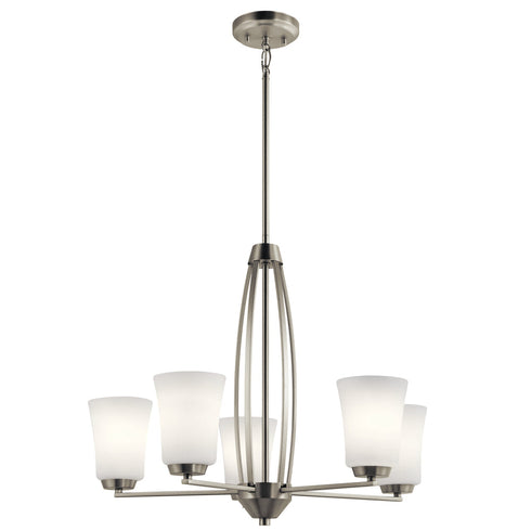 Kichler Tao 5 Light Chandelier Model: 44051NI