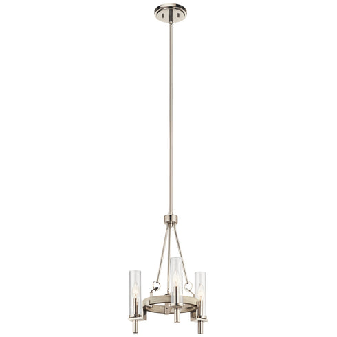 Kichler Telan 3 Light Chandelier Model: 44286WWW