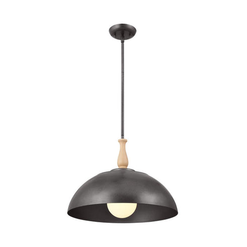 Kichler Thera 18 Inch 1 Light Pendant Anvil Iron Model: 52477AVI