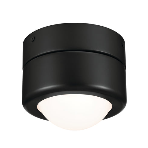 Kichler Tibbi Flush Mount 1 Light LED in Black Finish Model: 52600BK