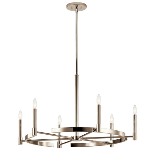 Kichler Tolani™ 6 Light Chandelier Polished Model: 52427PN