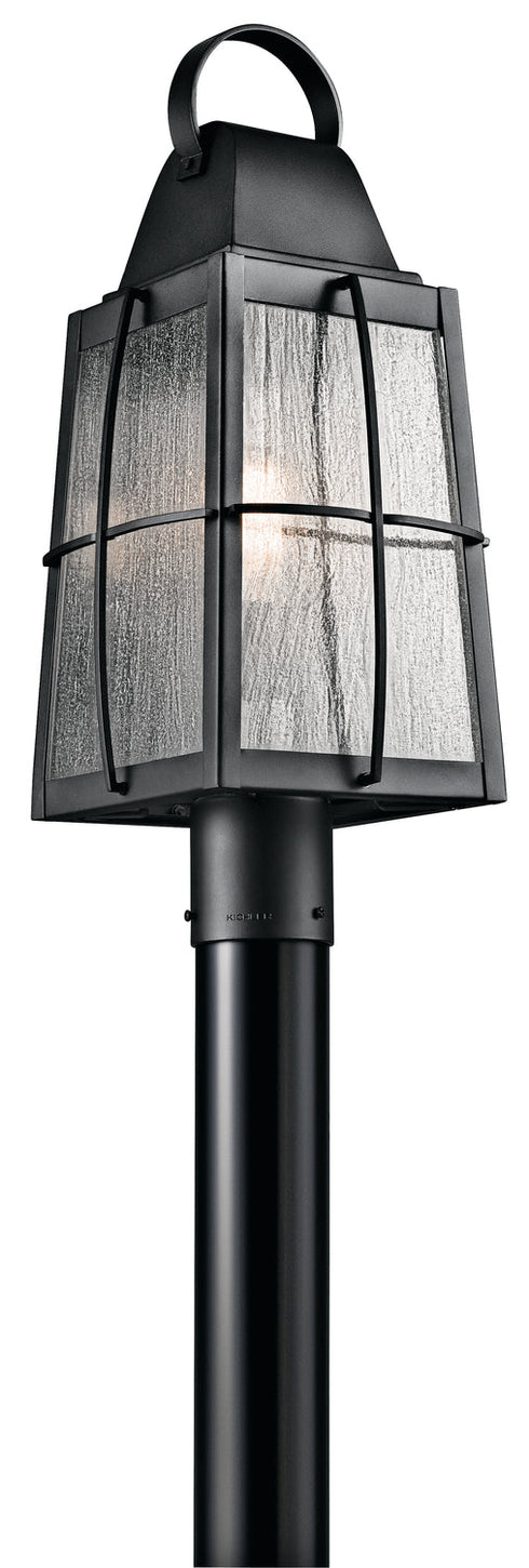 Kichler Tolerand 1 Light Outdoor Post Mt Model: 49555BKT