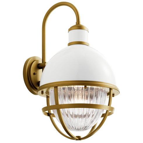 Kichler Tollis 1 Light Outdoor Wall Model: 59051BK