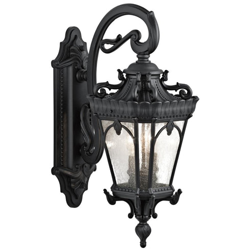 Kichler Tournai 2 Light Outdoor Wall Model: 9357BKT