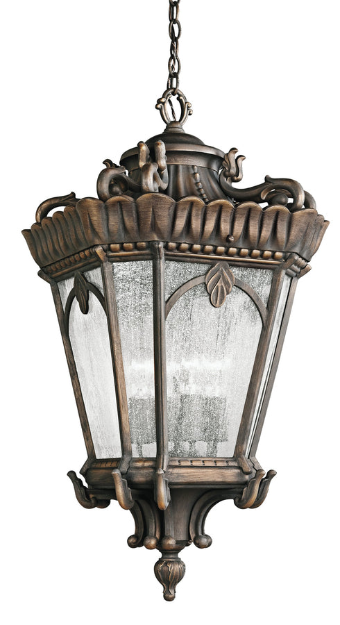 Kichler Tournai 4 Light Outdoor Pendant Model: 9564BKT