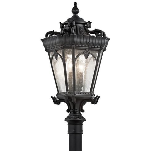 Kichler Tournai 4 Light Outdoor Post Mt Model: 9559BKT
