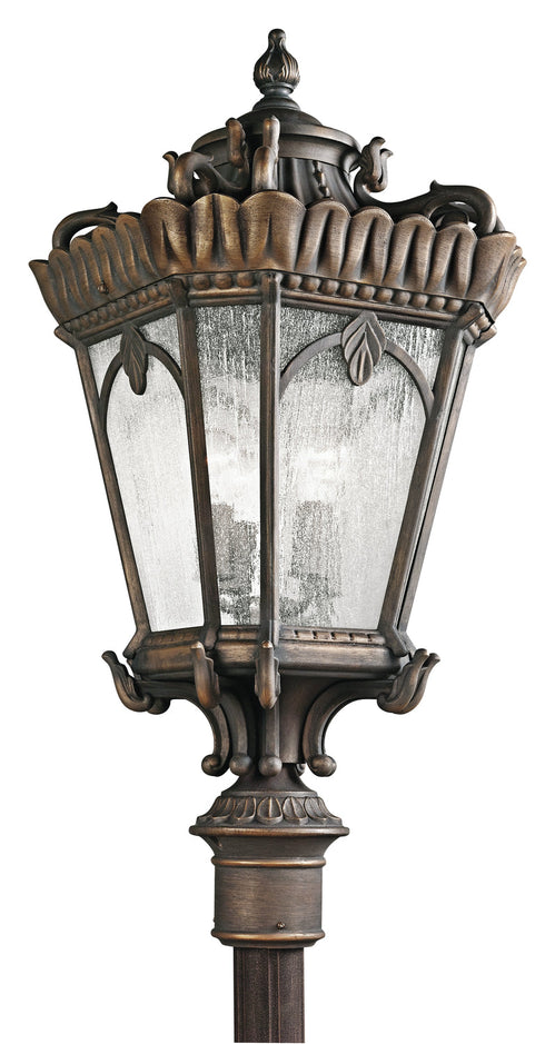 Kichler Tournai 4 Light Outdoor Post Mt Model: 9565BKT