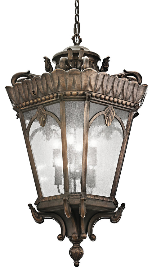 Kichler Tournai 8 Light Outdoor Pendant Model: 9568BKT