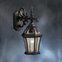 Kichler Townhouse 1 Light Outdoor Wall Model: 9789BK