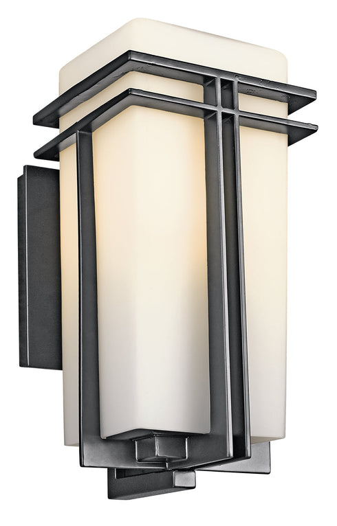 Kichler Tremillo 1 Light Outdoor Wall Model: 49201BK