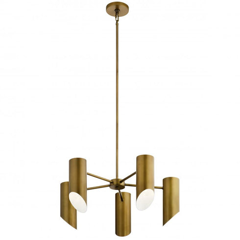 Kichler Trentino 5 Light Chandelier Model: 52160BK