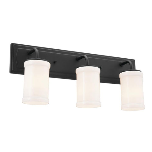 Kichler Vetivene 10 Inch 3 Light Vanity Light Model: 55131BKT