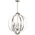 Kichler Voleta 6 Light Foyer Chandelier Model: 42139BK