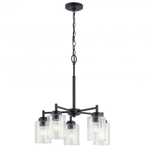 Kichler Winslow 5 Light Chandelier Model: 44030BK