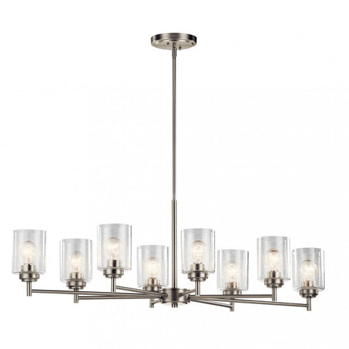 Kichler Winslow 8 Light Chandelier Model: 44035NI