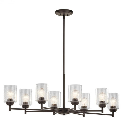 Kichler Winslow 8 Light Chandelier Model: 44035NI