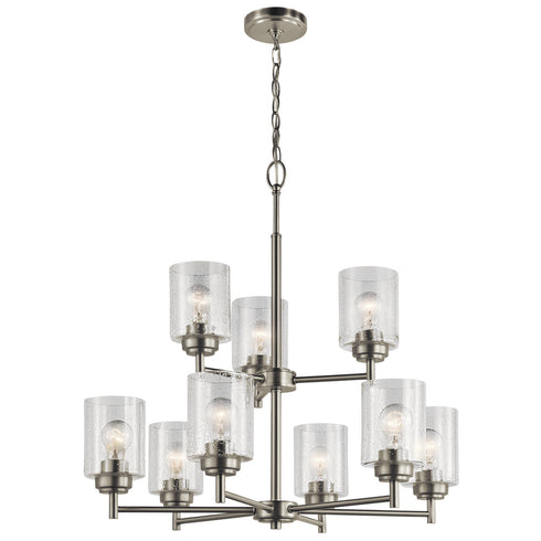 Kichler Winslow 9 Light Chandelier Model: 44031NI